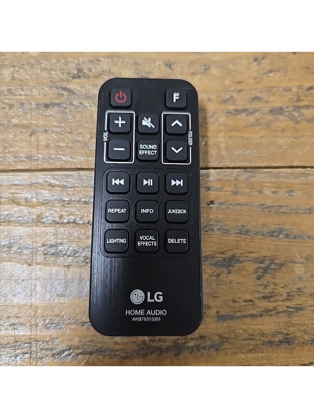 GENUINE LG AKB75315301 FJ5 Bluetooth Speaker Audio System Remote Control MINT